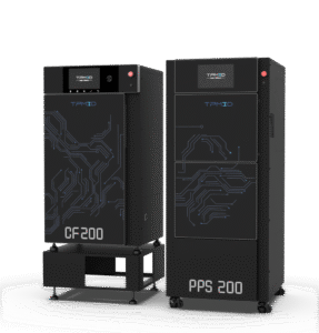 TPM3D CF200 SLS 3D printer printing nylon parts