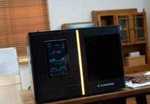 WaxJet 3D printer producing jewelry wax casting patterns in manufacturing facility