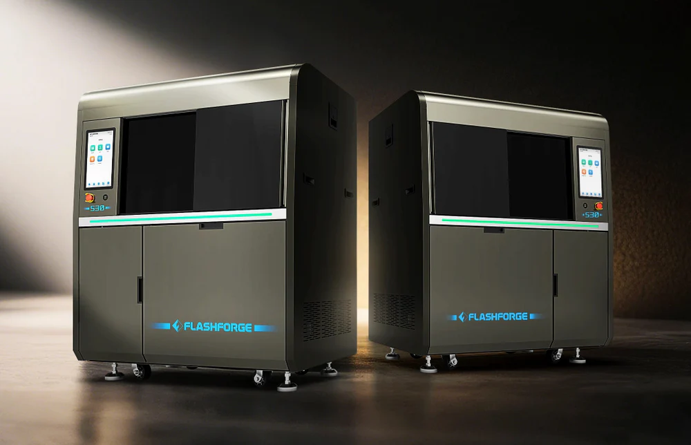 SLA 3D printing process step by step in industrial resin 3D printer