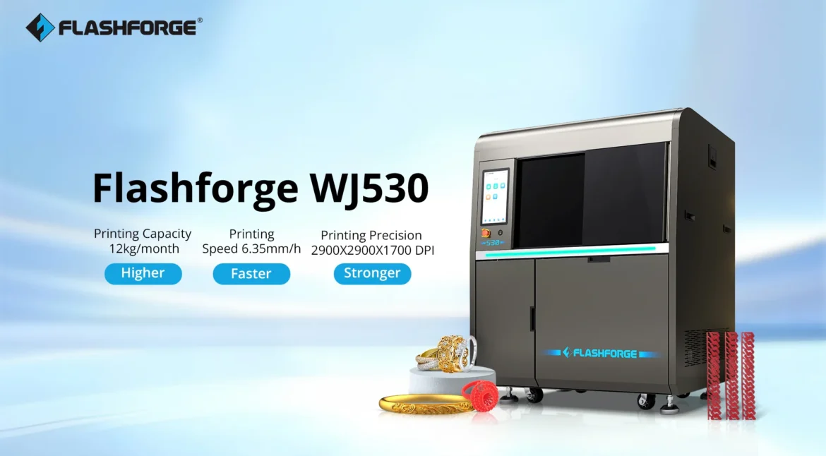 WaxJet 510 and WaxJet WJ-530 industrial wax 3D printers for jewelry casting