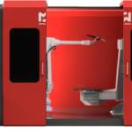 MetalWorm WAAM Special System producing a large industrial metal component