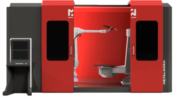 What Application and Industries We Can Reach? MetalWorm WAAM Special System producing a large industrial metal component